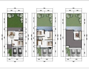 Denah Rumah Tipe Ruby Attic
