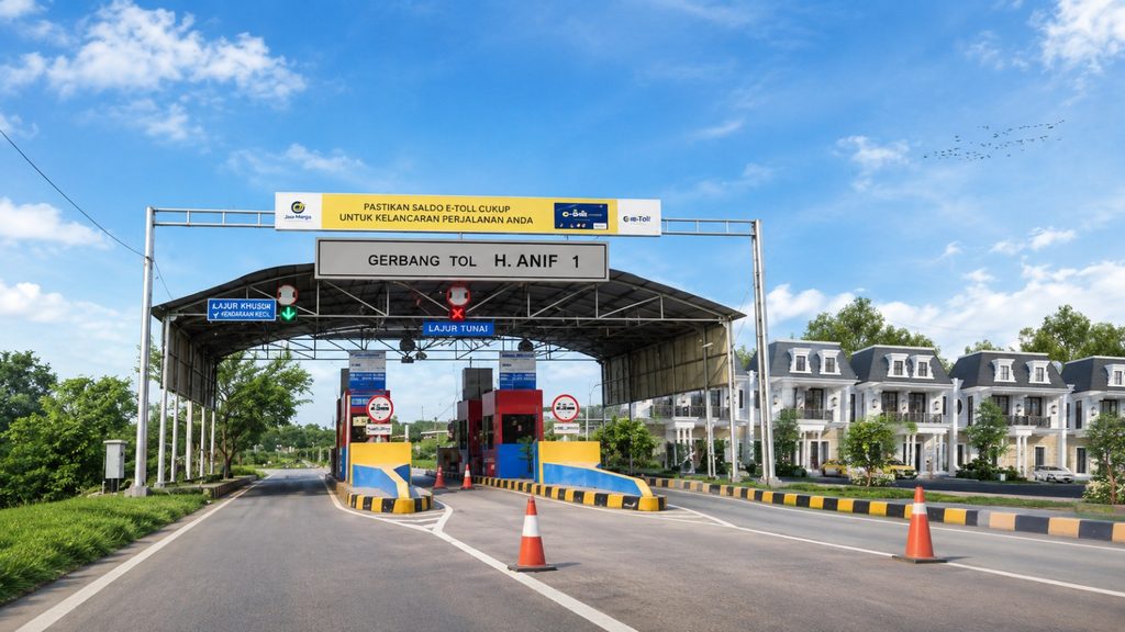 gerbang tol haji anif - CitraLand City Sampali