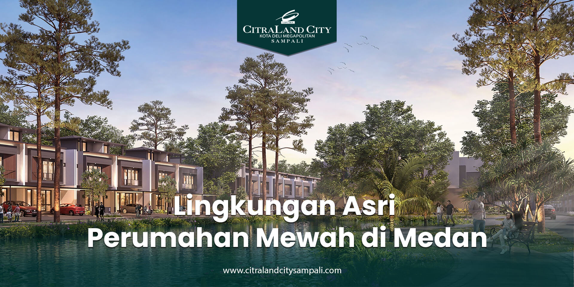 Lingkungan Asri di Perumahan Mewah